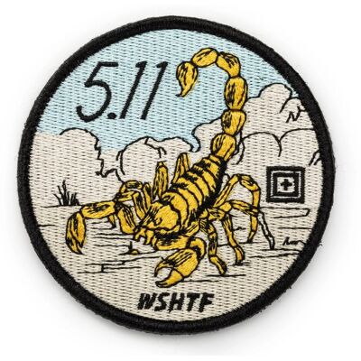5.11 Tactical Scorpions Sting Patch (Färg: Grå) 5.11 Tactical Scorpions Sting Patch (Färg: Grå)