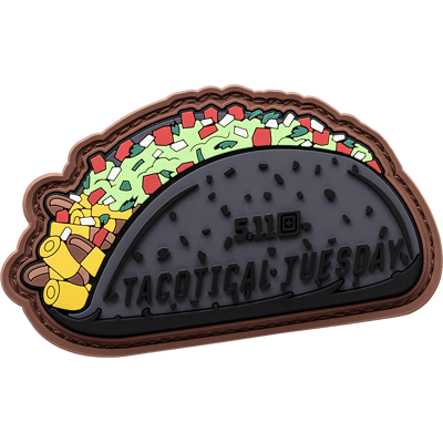5.11 Tactical Taco-tical Patch (Färg: Blå) 5.11 Tactical Taco-tical Patch (Färg: Blå)