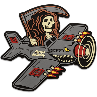 5.11 Tactical Grim Reaper Pilot Patch 5.11 Tactical Grim Reaper Pilot Patch