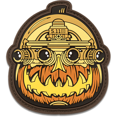 5.11 Tactical Sergeant Jack-o-lantern Patch 5.11 Tactical Sergeant Jack-o-lantern Patch