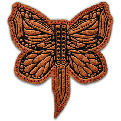 5.11 Tactical Butterfly Knife Patch 5.11 Tactical Butterfly Knife Patch