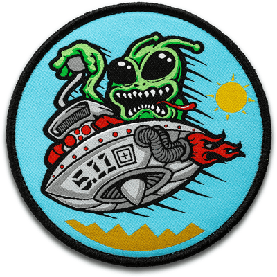 5.11 Tactical Hotrod Alien Patch (Färg: Grön) 5.11 Tactical Hotrod Alien Patch (Färg: Grön)