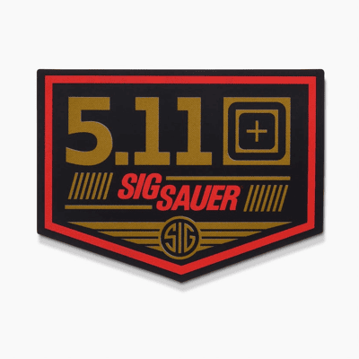 5.11 Tactical x Sig Sauer Emblem Sticker (Färg: Multi) 5.11 Tactical x Sig Sauer Emblem Sticker (Färg: Multi)