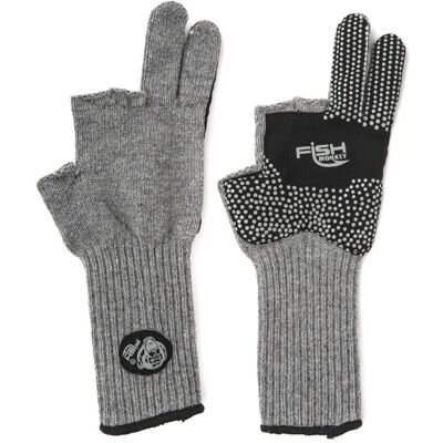 Fish Monkey Bauers Grandma Two Finger Wool Glove (Storlek: Large/Xl) Fish Monkey Bauers Grandma Two Finger Wool Glove (Storlek: Large/Xl)