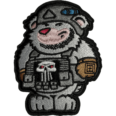 5.11 Tactical Gear Bear Patch (Färg: Tan) 5.11 Tactical Gear Bear Patch (Färg: Tan)