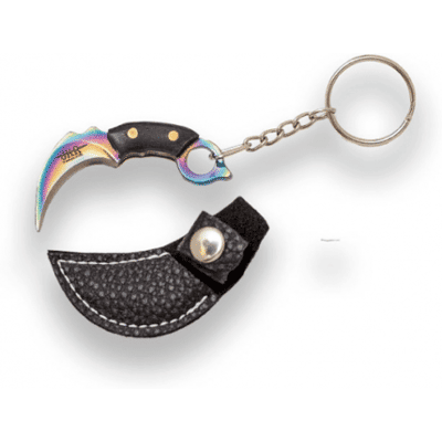Joker Knives Joker Karambit Rainbow Nyckelring Joker Knives Joker Karambit Rainbow Nyckelring