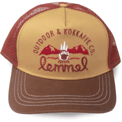 Lemmel Kaffe Keps - Keep on truckin Mama (Färg: Brown/Burgundy) Lemmel Kaffe Keps - Keep on truckin Mama (Färg: Brown/Burgundy)