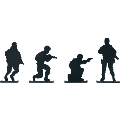 ASG Skjutmål för Airsoft 4RSQ ASG Skjutmål för Airsoft 4RSQ