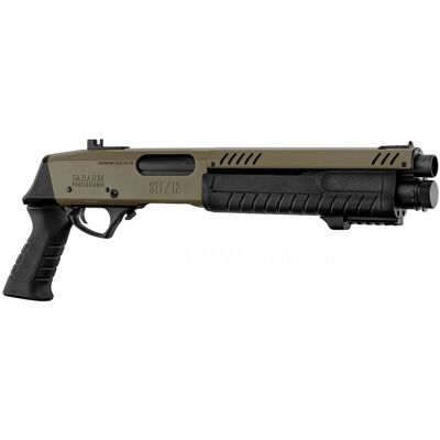 Black Ops Manufacture Black Ops Fabarm STF12 Short Shotgun Pump Gas 6mm - Flat Earth Black Ops Manufacture Black Ops Fabarm STF12 Short Shotgun Pump Gas 6mm - Flat Earth