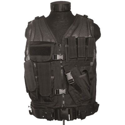 Mil-Tec USMC Taktisk Väst (Färg: Svart) Mil-Tec USMC Taktisk Väst (Färg: Svart)