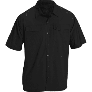 5.11 Tactical Freedom Flex Short Sleeve Shirt (Färg: Svart, Storlek: 2XL)