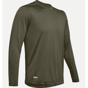 Under Armour Tactical UA Tech Long Sleeve T-Shirt (Färg: Grön, Storlek: 5XL)