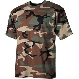 MFH - Max Fuchs MFH T-Shirt Camo (Färg: Woodland, Storlek: Medium) MFH - Max Fuchs MFH T-Shirt Camo (Färg: Woodland, Storlek: Medium)