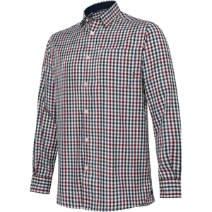 Beretta Ellis LS Shirt (Färg: White & Bordeaux Check, Storlek: 2XL) Beretta Ellis LS Shirt (Färg: White & Bordeaux Check, Storlek: 2XL)