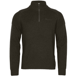 Pinewood Värnamo T-Neck Tröja (Färg: Mörkgrönmelerad, Storlek: 2XL) Pinewood Värnamo T-Neck Tröja (Färg: Mörkgrönmelerad, Storlek: 2XL)