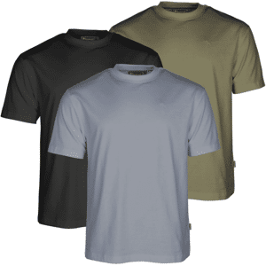 Pinewood T-Shirt 5447 3-pack (Färg: Oliv / S.Blå / Svart, Storlek: Medium) Pinewood T-Shirt 5447 3-pack (Färg: Oliv / S.Blå / Svart, Storlek: Medium)