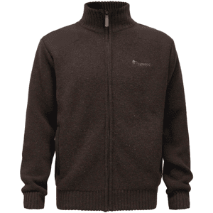 Pinewood Hurricane Full Zip Tröja (Färg: D.Brown Mel, Storlek: XL) Pinewood Hurricane Full Zip Tröja (Färg: D.Brown Mel, Storlek: XL)