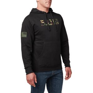 5.11 Tactical Woodland Camo Fill Hoodie - Svart (Storlek: Medium) 5.11 Tactical Woodland Camo Fill Hoodie - Svart (Storlek: Medium)