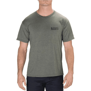 5.11 Tactical Mission SS Tee - Military Green Heather (Storlek: XL) 5.11 Tactical Mission SS Tee - Military Green Heather (Storlek: XL)