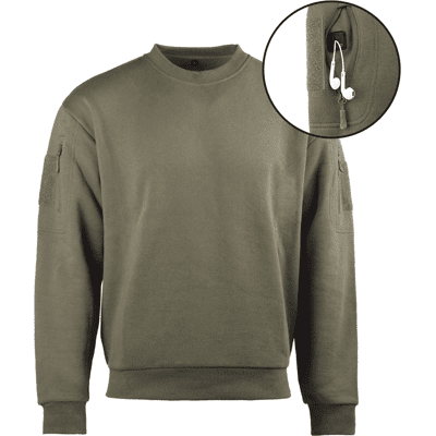 Mil-Tec Tactical Sweatshirt (Färg: Ranger Green, Storlek: Large) Mil-Tec Tactical Sweatshirt (Färg: Ranger Green, Storlek: Large)