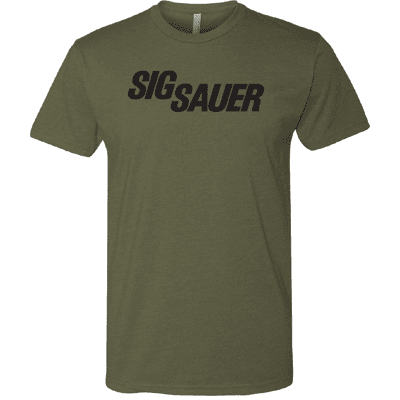 Sig Sauer T-Shirt (Färg: Military Green, Storlek: XL) Sig Sauer T-Shirt (Färg: Military Green, Storlek: XL)