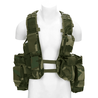101 INC Fostex Tactical Vest (Färg: Woodland) 101 INC Fostex Tactical Vest (Färg: Woodland)