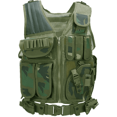 101 INC Fostex Tactical Vest Predator (Färg: Woodland) 101 INC Fostex Tactical Vest Predator (Färg: Woodland)