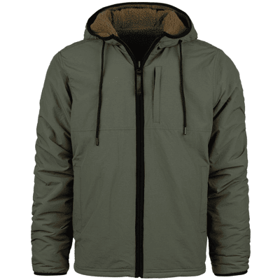 101 INC Fostex Reversible Sherpa Softshell Jacket (Färg: Coyote/Ranger Green, Storlek: Medium) 101 INC Fostex Reversible Sherpa Softshell Jacket (Färg: Coyote/Ranger Green, Storlek: Medium)