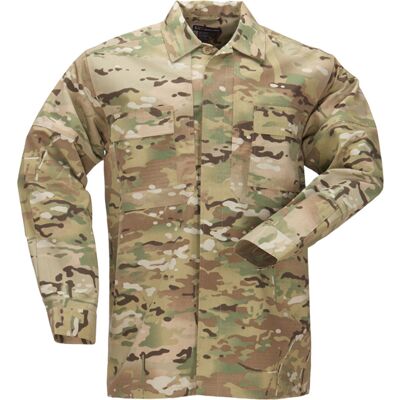 5.11 Tactical TDU-Skjorta Ripstop - Multicam (Färg: Multicam, Storlek: 2XL) 5.11 Tactical TDU-Skjorta Ripstop - Multicam (Färg: Multicam, Storlek: 2XL)