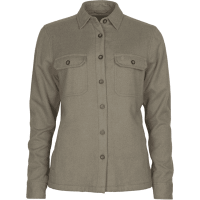 Pinewood Värnamo Overshirt Dam (Färg: Mullvadsmelerad, Storlek: XL) Pinewood Värnamo Overshirt Dam (Färg: Mullvadsmelerad, Storlek: XL)