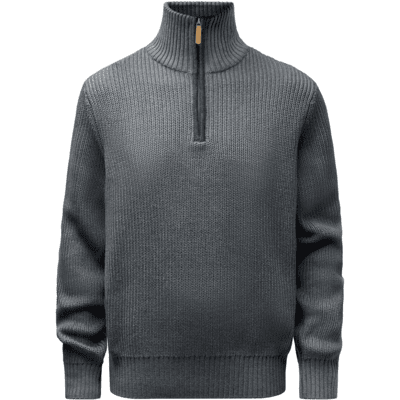 Pinewood Philip Stickad Tröja Herr (Färg: D.Grey Mel, Storlek: XL) Pinewood Philip Stickad Tröja Herr (Färg: D.Grey Mel, Storlek: XL)