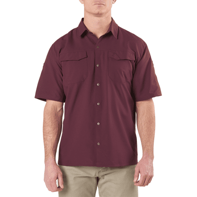 5.11 Tactical Freedom Flex Short Sleeve Shirt (Färg: Napa, Storlek: 2XL) 5.11 Tactical Freedom Flex Short Sleeve Shirt (Färg: Napa, Storlek: 2XL)