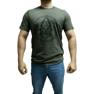 5.11 Tactical SS Tee Defender - Ranger Green (Storlek: Medium) 5.11 Tactical SS Tee Defender - Ranger Green (Storlek: Medium)