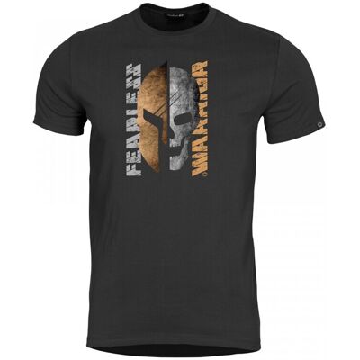 Pentagon Tactical Pentagon Ageron T-Shirt "Fearless Warrior" (Färg: Svart, Storlek: Medium) Pentagon Tactical Pentagon Ageron T-Shirt "Fearless Warrior" (Färg: Svart, Storlek: Medium)
