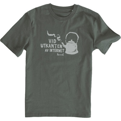Lemmel Kaffe T-Shirt Utkanten (Storlek: Medium) Lemmel Kaffe T-Shirt Utkanten (Storlek: Medium)