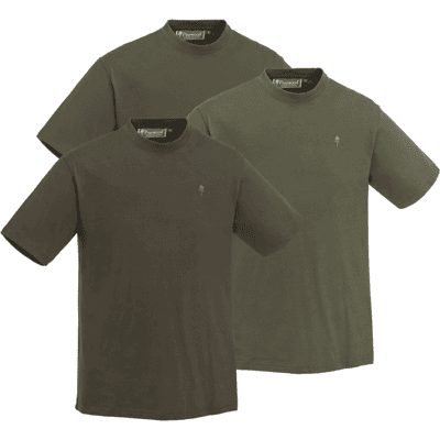 Pinewood T-Shirt 5447 3-pack (Färg: Grön / J.Brun / Khaki, Storlek: 5XL) Pinewood T-Shirt 5447 3-pack (Färg: Grön / J.Brun / Khaki, Storlek: 5XL)