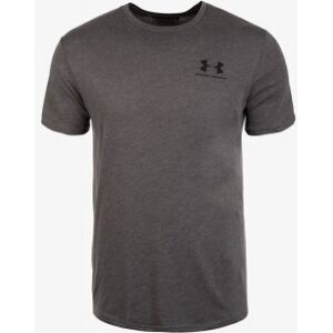 Under Armour Sportstyle Left Chest Short Sleeve Shirt (Färg: Charcoal, Storlek: Small)