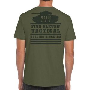 5.11 Tactical Rolling Panzer T-shirt Military Green (Storlek: Small)