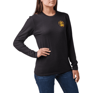 5.11 Tactical Women's Fellowship Long Sleeve Tee (Färg: Svart, Storlek: Medium)