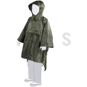 Tasmanian Tiger Poncho - Oliv (Storlek: Small)