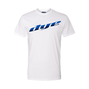 Dye T-Shirt Split White/Blue (Storlek: Large)