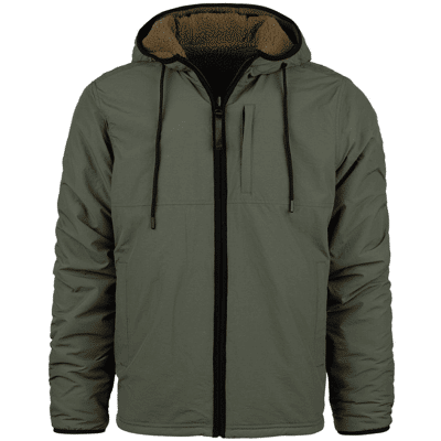 101 INC Fostex Reversible Sherpa Softshell Jacket (Färg: Coyote/Ranger Green, Storlek: 3XL) 101 INC Fostex Reversible Sherpa Softshell Jacket (Färg: Coyote/Ranger Green, Storlek: 3XL)