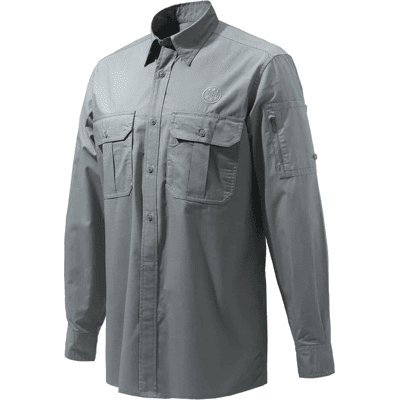 Beretta Mortirolo Shirt Long Sleeves (Färg: Smoked Pearl, Storlek: Small) Beretta Mortirolo Shirt Long Sleeves (Färg: Smoked Pearl, Storlek: Small)
