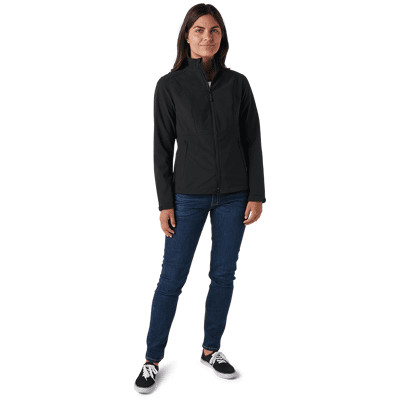 5.11 Tactical Women Leone Softshell Jacket (Färg: Svart, Storlek: Small) 5.11 Tactical Women Leone Softshell Jacket (Färg: Svart, Storlek: Small)