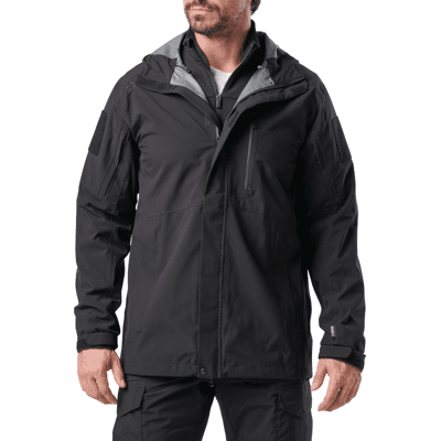 5.11 Tactical Force Rainshell Jacket (Färg: Svart, Storlek: 3XL) 5.11 Tactical Force Rainshell Jacket (Färg: Svart, Storlek: 3XL)