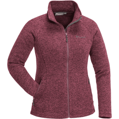 Pinewood Stickad Jacka Gabriella Dam (Färg: Plum Mel, Storlek: 2XL) Pinewood Stickad Jacka Gabriella Dam (Färg: Plum Mel, Storlek: 2XL)