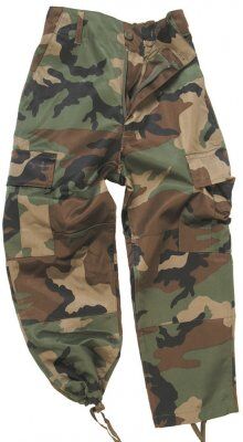 Mil-Tec Fältbyxa BDU Woodland Barn (Storlek: Large) Mil-Tec Fältbyxa BDU Woodland Barn (Storlek: Large)