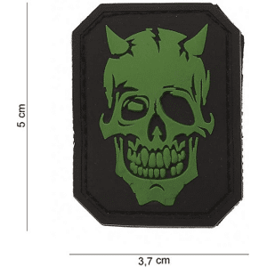 101 INC PVC Patch - Devil Skull