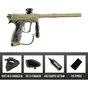 Dye Paintball DYE Rize CZR Oliv/Tan Startpaket