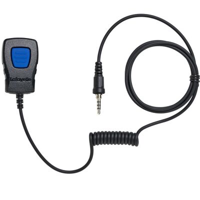 Lafayette 6159 Sändarknapp/Mikrofon med lång kabel 3,5mm 4-polig gängad Lafayette 6159 Sändarknapp/Mikrofon med lång kabel 3,5mm 4-polig gängad